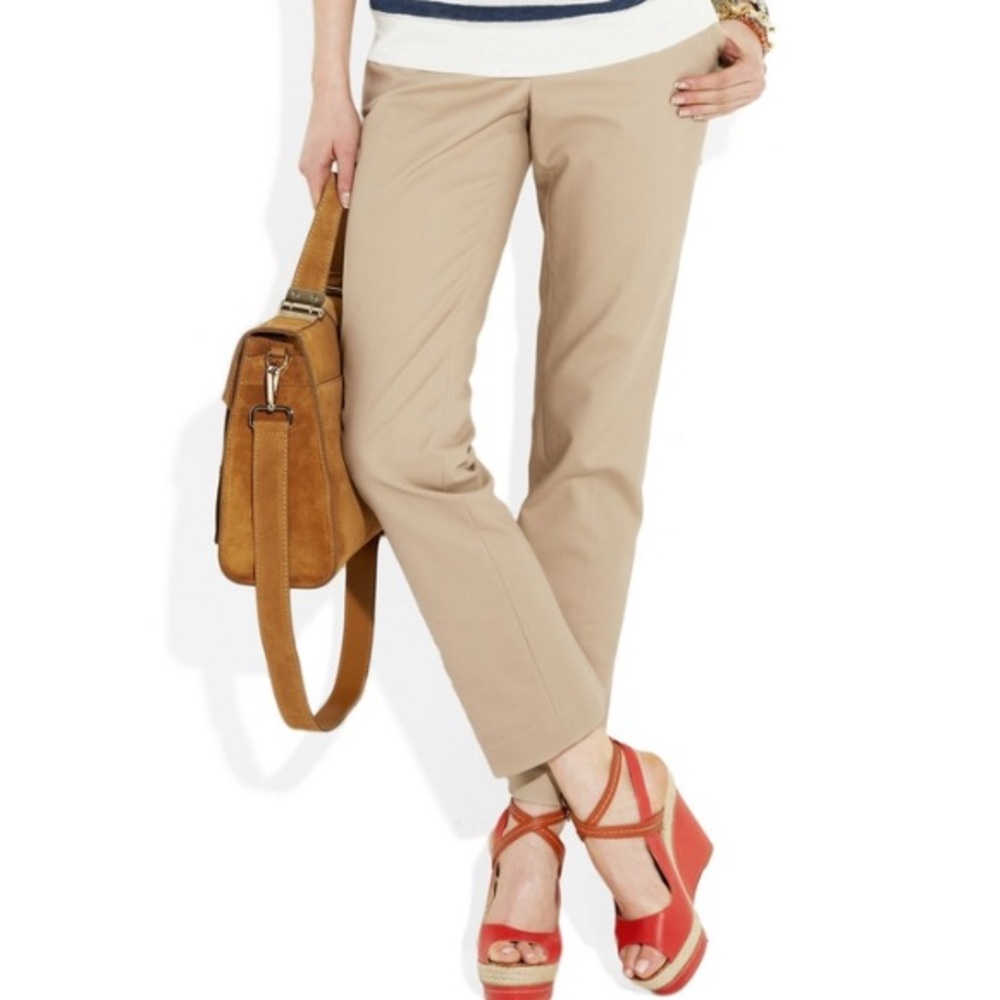MICHAEL KORS Cropped Khaki Pants